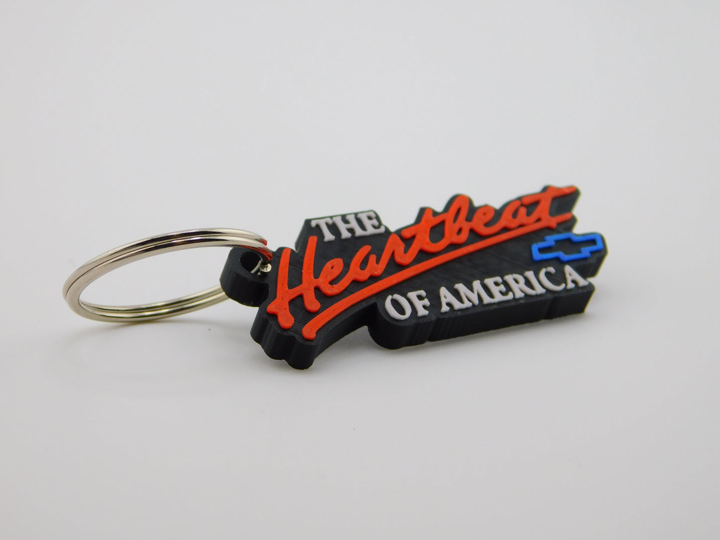Heartbeat Of America Keychain
