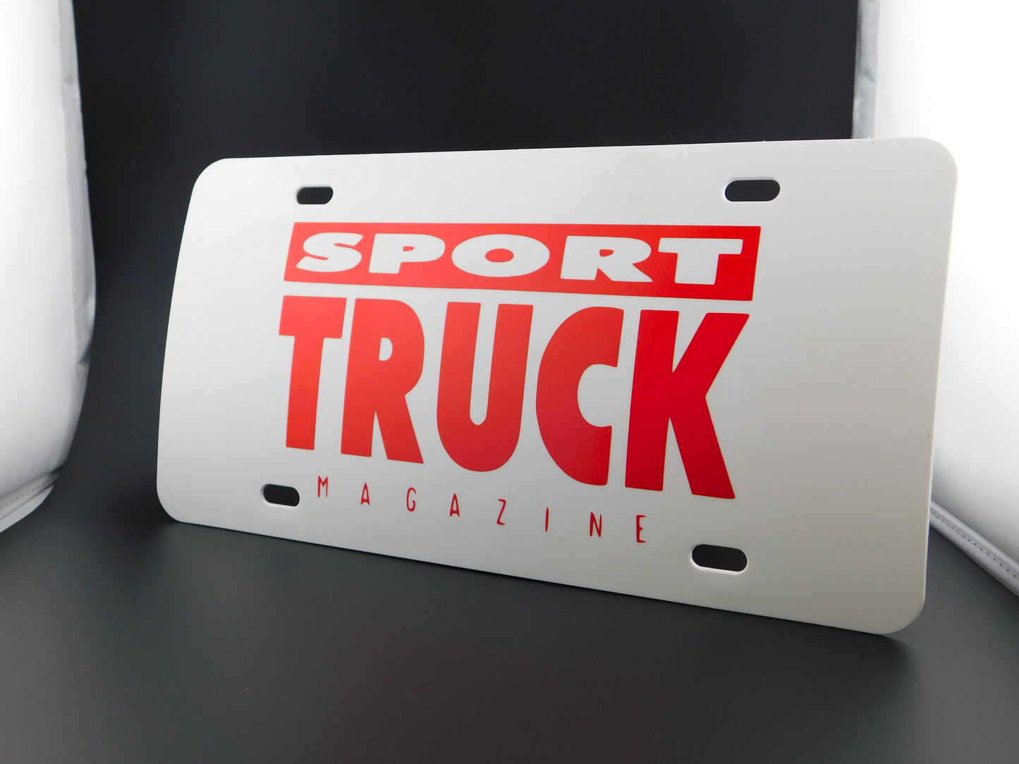 Sport Truck Magazine License Plate