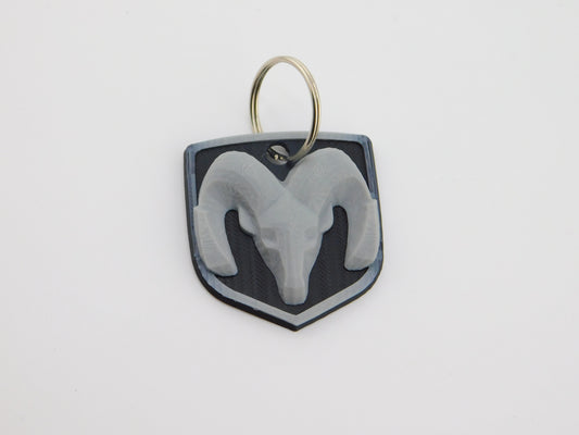 Dodge Ram Logo Keychain