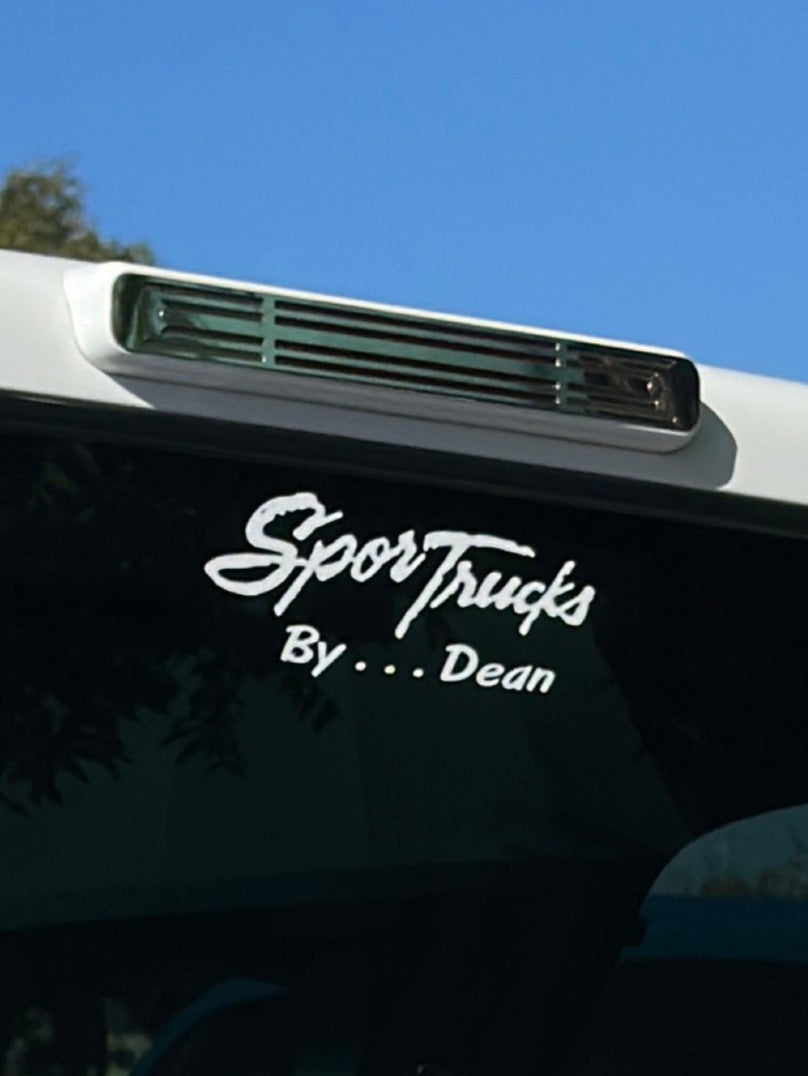 Sportrucks By Dean Decal