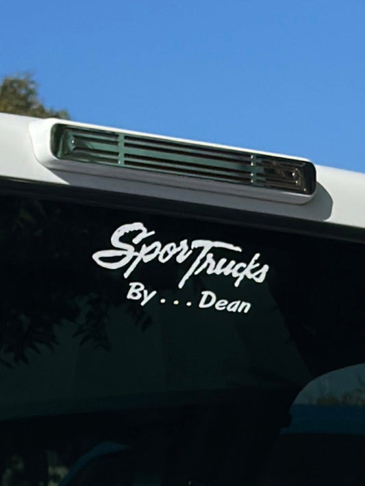 Sportrucks By Dean Decal
