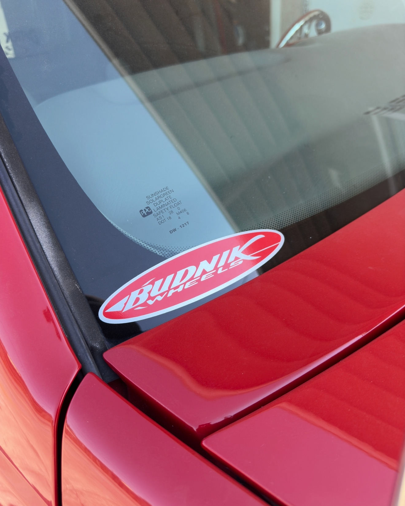 Budnik Wheels Vinyl Decal