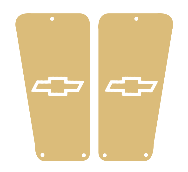 88-98 GM OBS Door Vent Chevy Bowtie