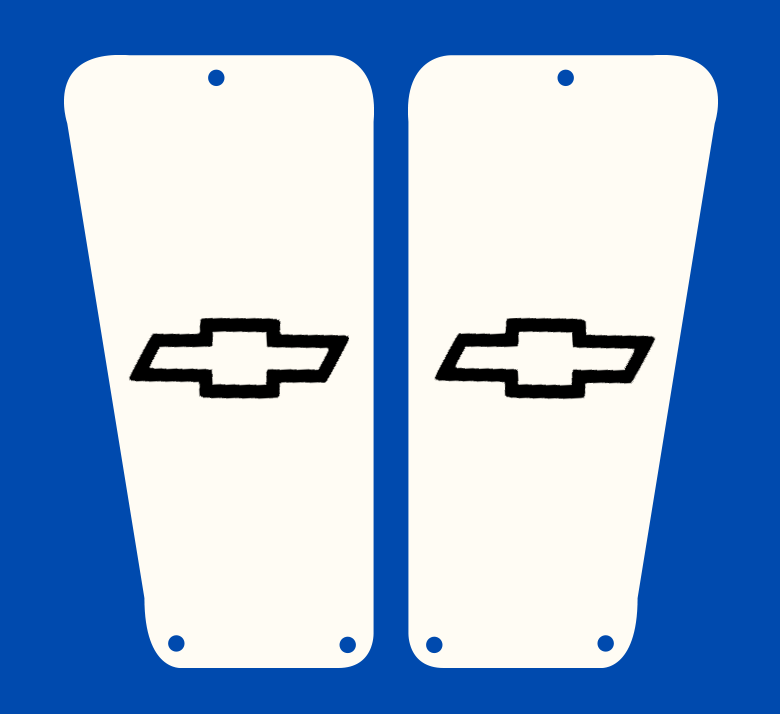 88-98 GM OBS Door Vent Chevy Bowtie