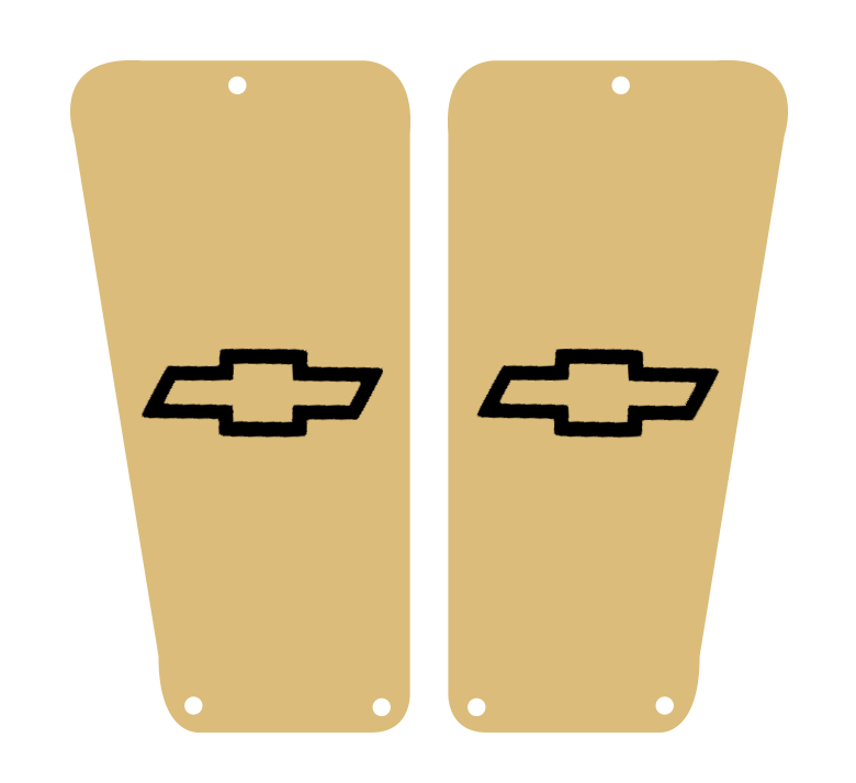 88-98 GM OBS Door Vent Chevy Bowtie